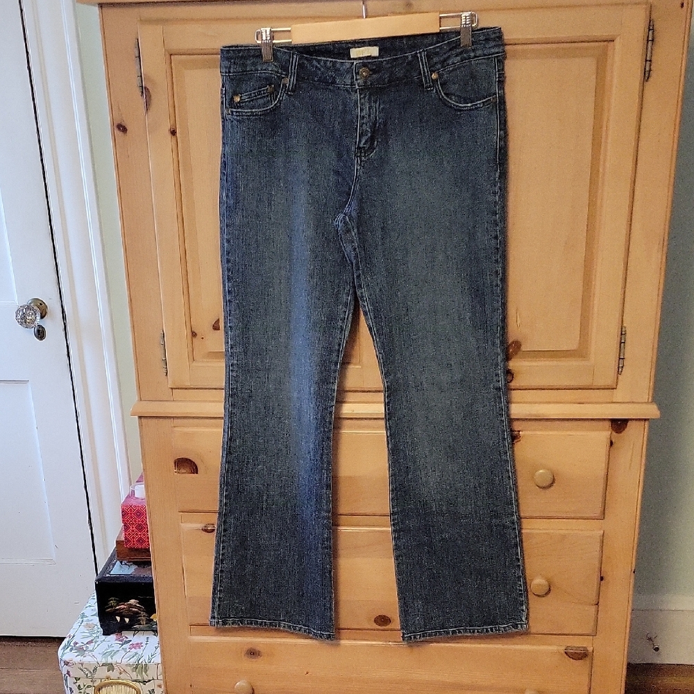 Buffalo David Bitton Dark Straight Leg Jeans